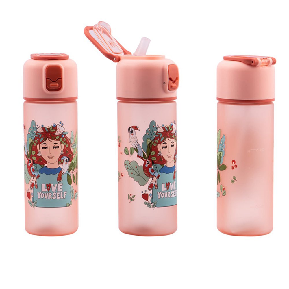 بطری آب کودک طرح کارتونی، ساخته‌شده از مواد ایمن و فاقد BPA