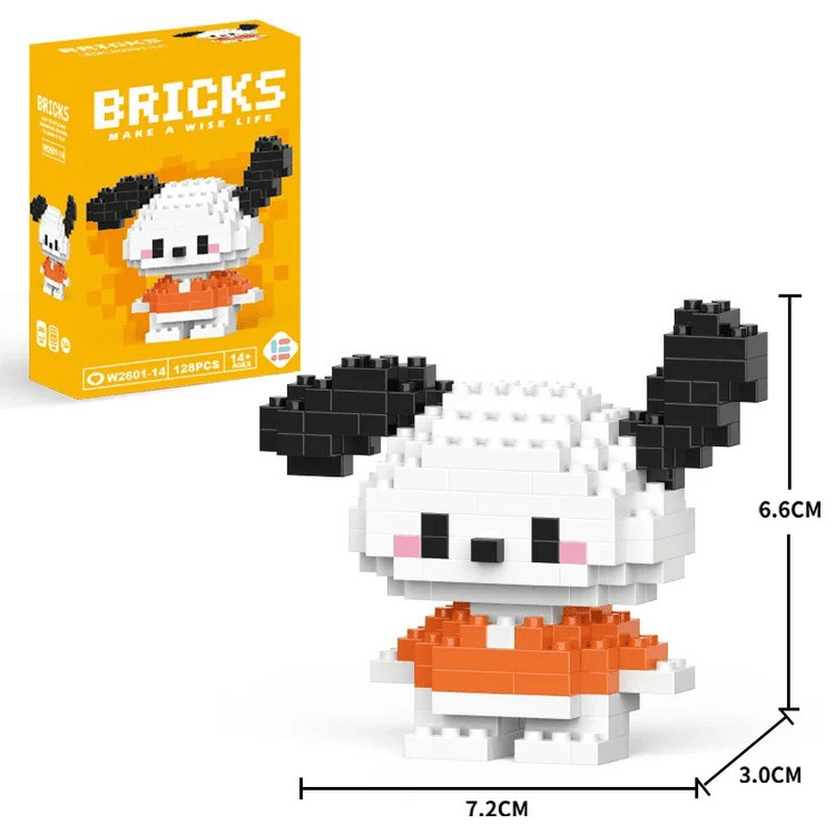 قطعات ساختنی حیوانات لگو برای بازی آموزشی