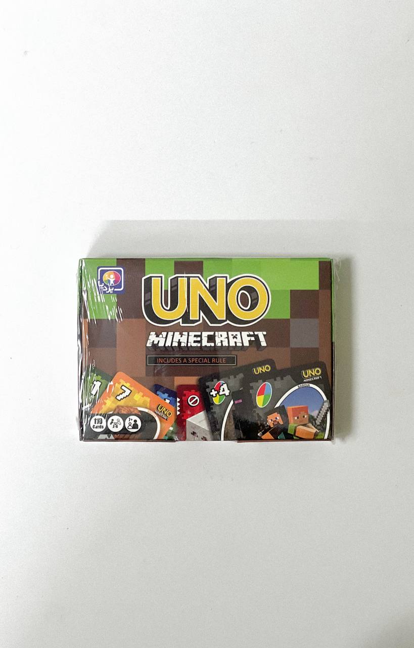 بازی فکری  UNO مدل ماینکرافت - 1000804