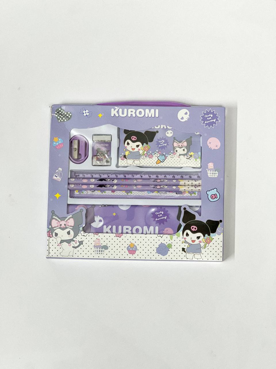 ست لوازم تحریر همراه با جامدادی ملودی / کرومی / سانریو - 1000900