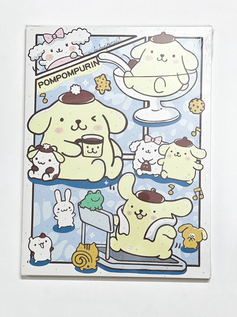 رنگ آمیزی با اعداد بومی 30 در40-طرح پوم پورین- 1000845