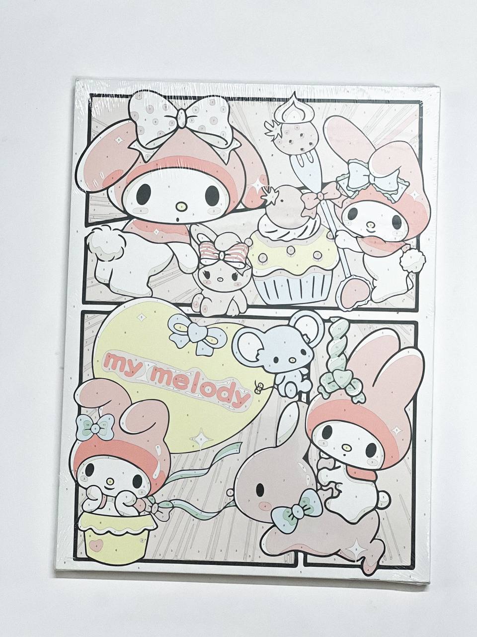 رنگ آمیزی با اعداد بومی 30 در40-طرح مای ملودی- 1000845