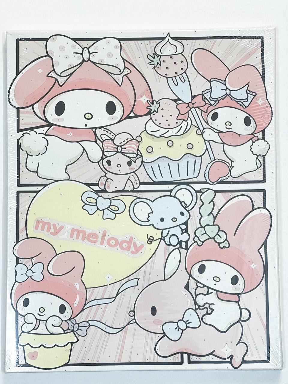 رنگ آمیزی با اعداد بومی40 در50-طرح ملودی