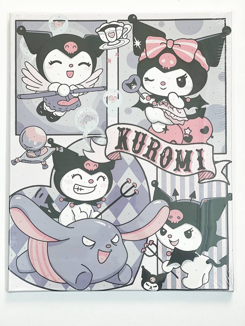 رنگ آمیزی با اعداد بومی40 در50-طرح کرومی