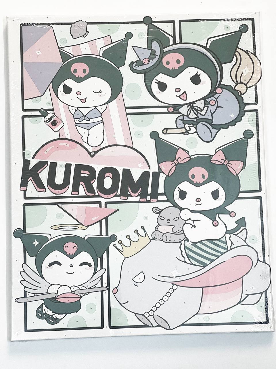 رنگ آمیزی با اعداد بومی40 در50-طرح کرومی