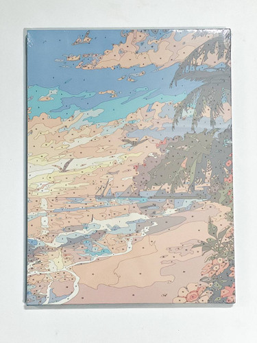 رنگ آمیزی با اعداد بومی 30 در40-طرح دریا-1000926
